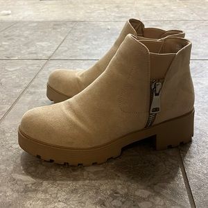 Suede Booties